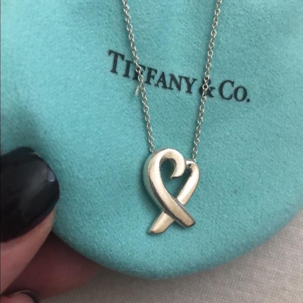Tiffany & Co Paloma Picasso heart necklace